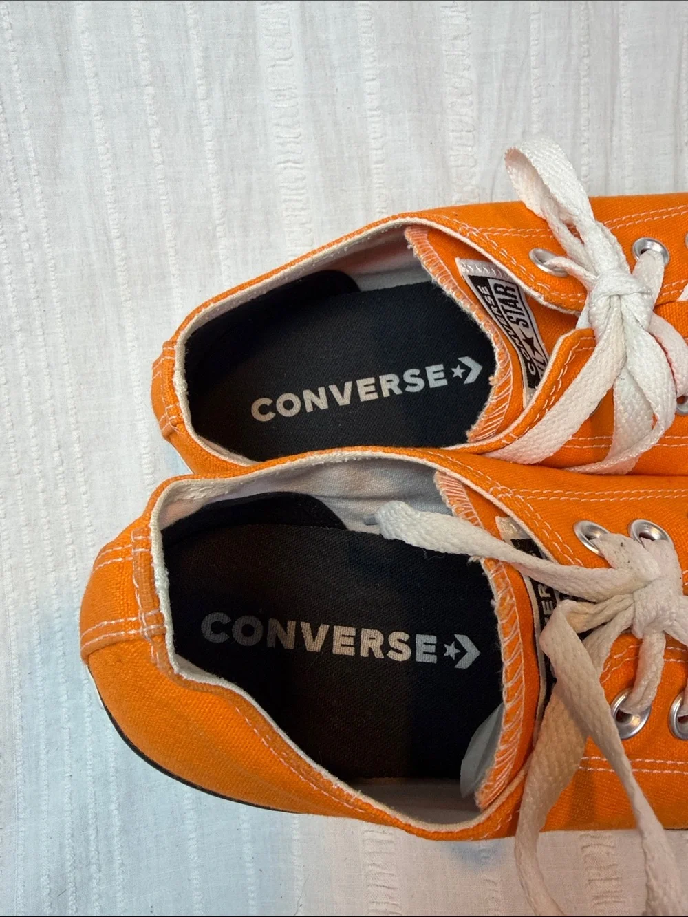 Converse Chuck Taylor All Star OX Pumpkin Orange Low-Top Canvas Sneakers Unisex